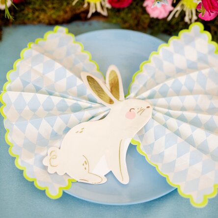Lot de 20 serviettes décoratives - Lapin