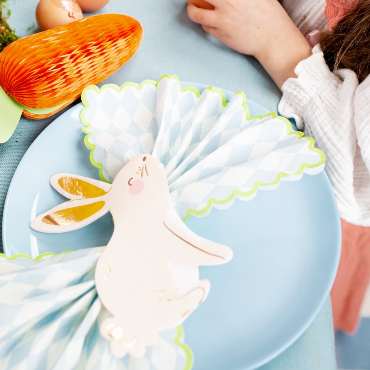 Lot de 20 serviettes décoratives - Lapin