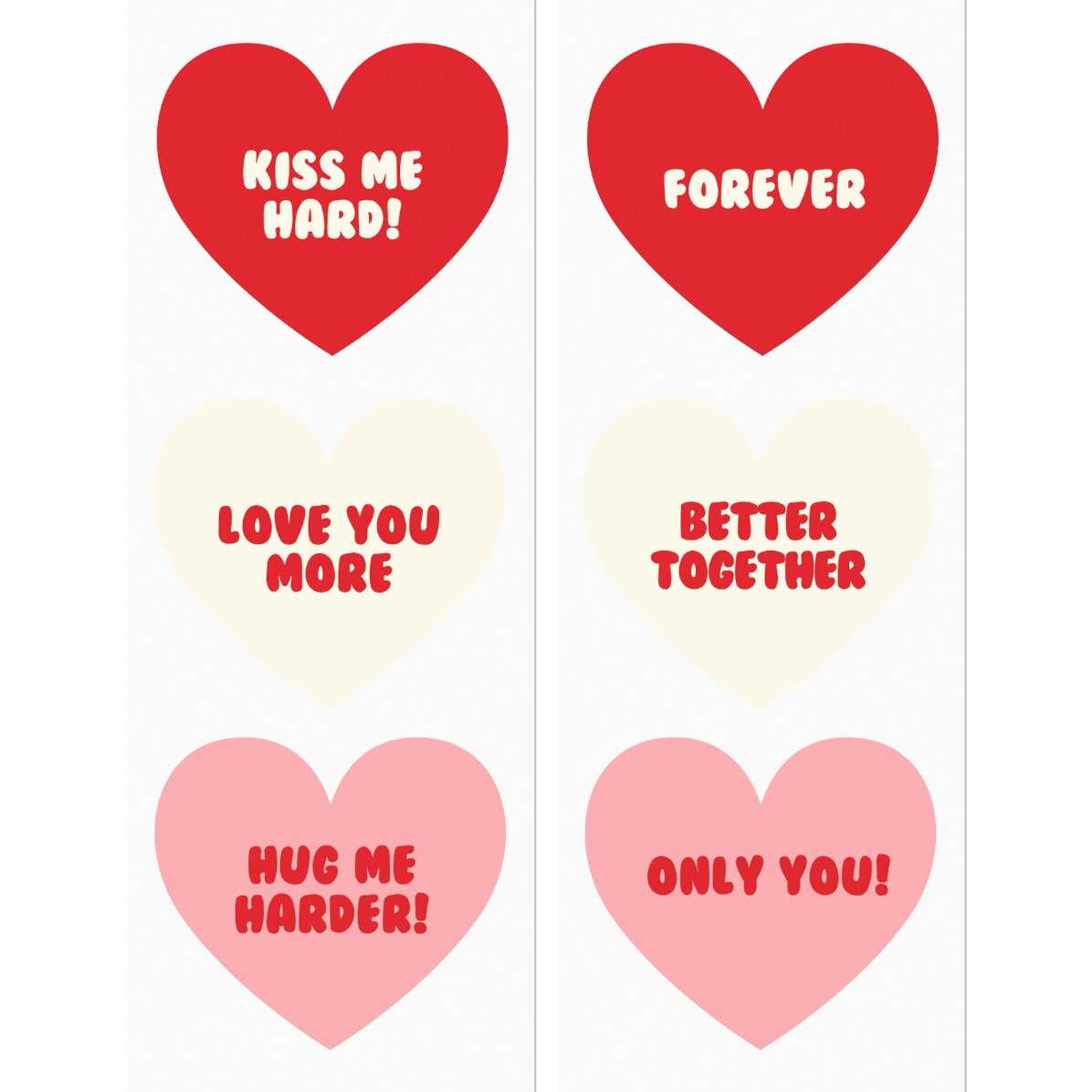 Lot de petits sachets cadeaux - Sweet love