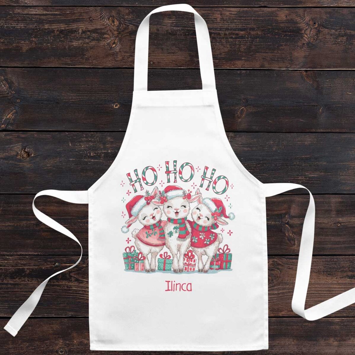 Chapeau pour enfants personnalisé avec le texte « HO HO HO ! »