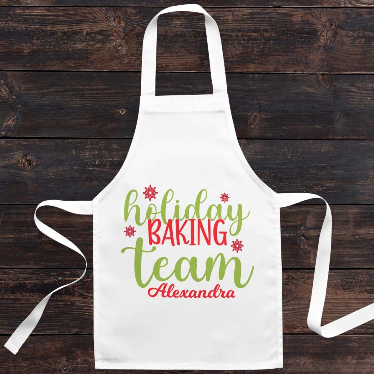 Tasse pour enfants personnalisée avec un texte - Holiday baking team