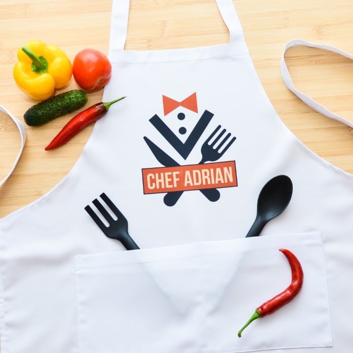 Tablier personnalisé - Chef élégant