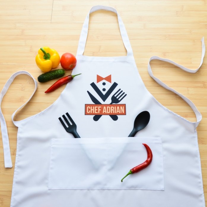 Tablier personnalisé - Chef élégant