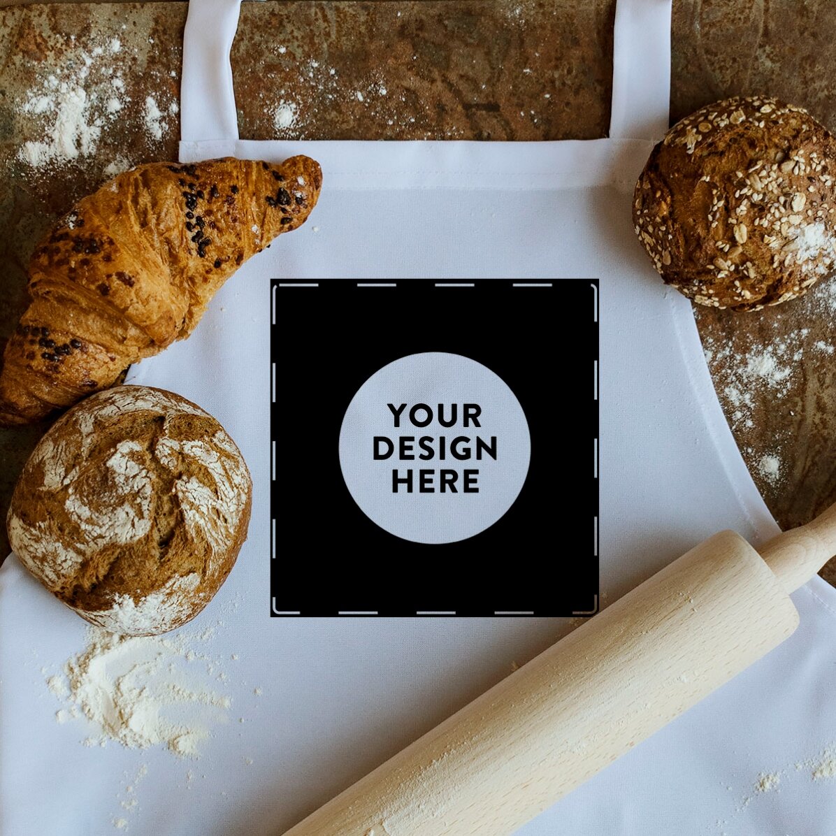 Customised apron with your graphics