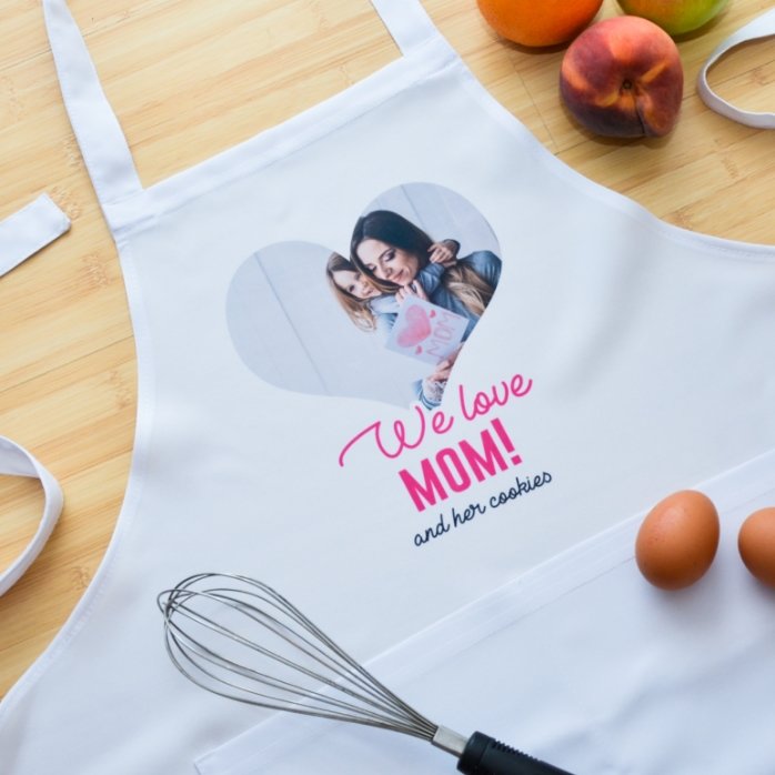 Cadeau personnalisé avec une photo et un texte - We Love