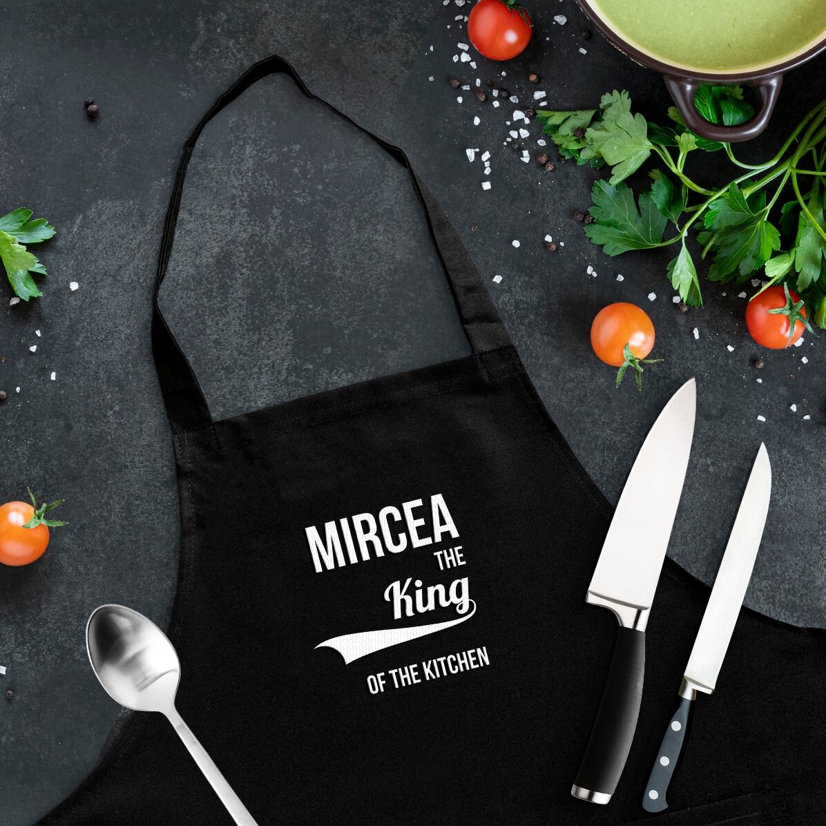 Tablier personnalisé - King of the Kitchen