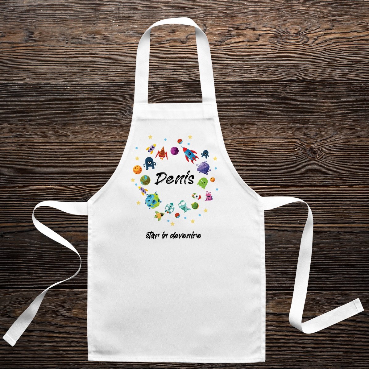Sac personnalisé pour enfants avec inscription - Cosmos