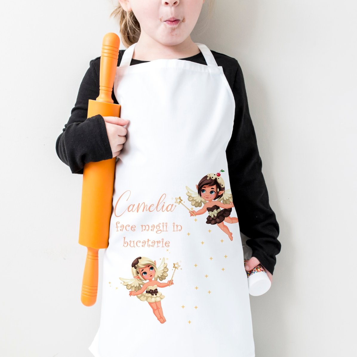 Assiette personnalisée pour enfants avec inscription - La magie dans la cuisine