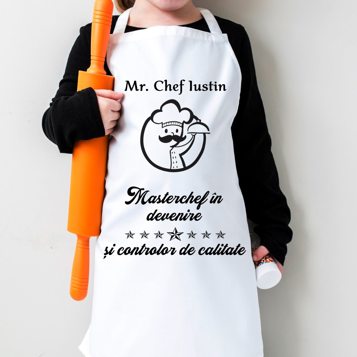 T-shirt personnalisé pour enfants avec inscription - Masterchef