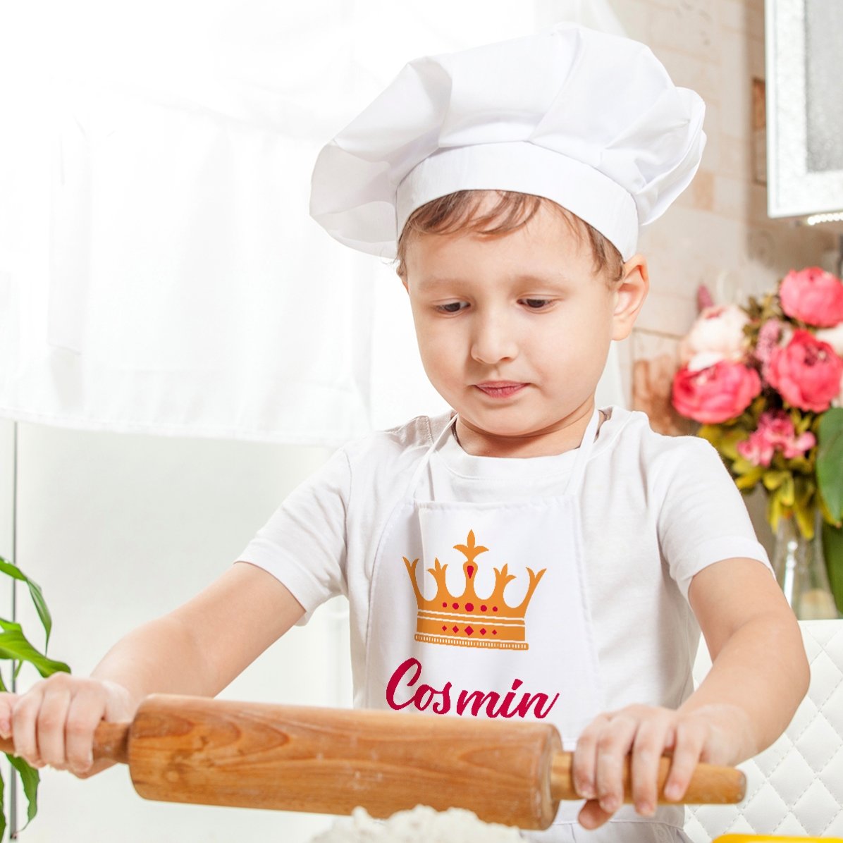 Sac personnalisé pour enfants avec inscription - Le roi des plats