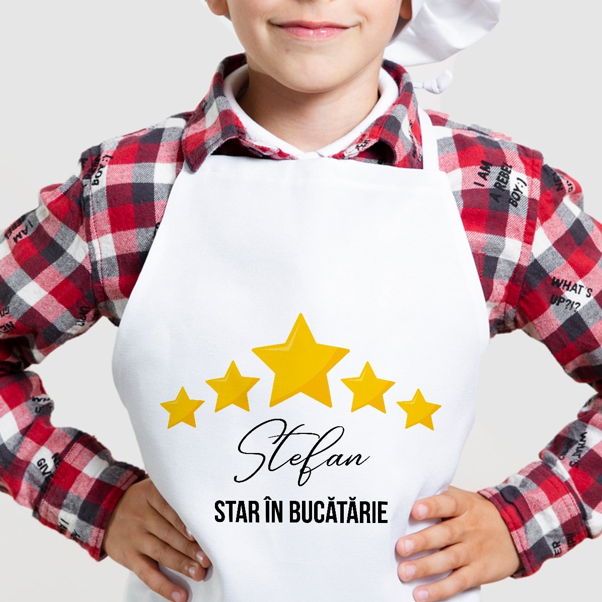 Assiette personnalisée pour enfants avec inscription - Star dans la cuisine