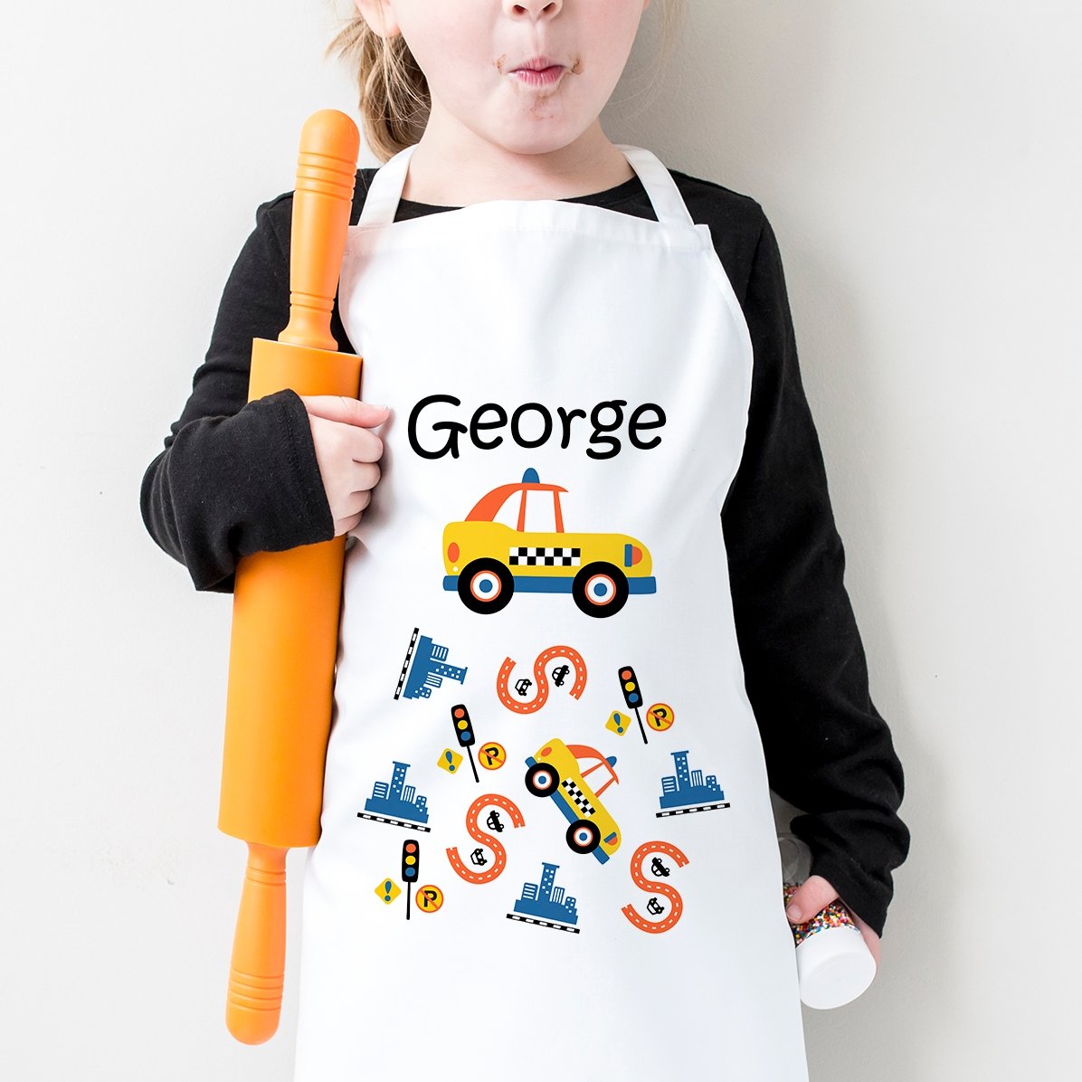 T-shirt personnalisé pour enfants avec inscription - Trafic