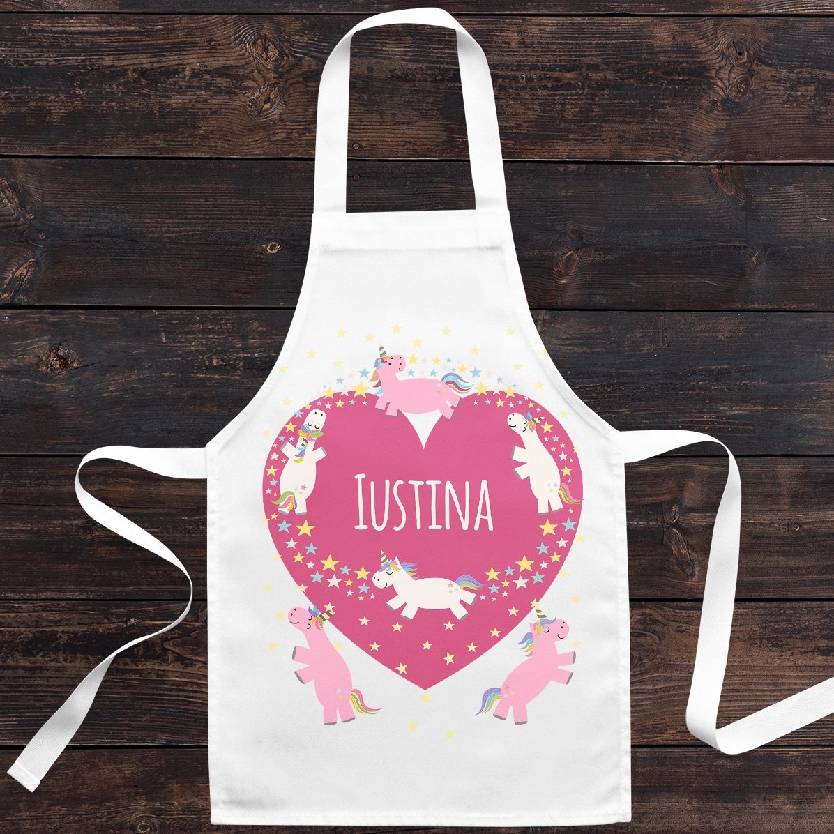 T-shirt personnalisé pour enfants avec inscription - Licornes