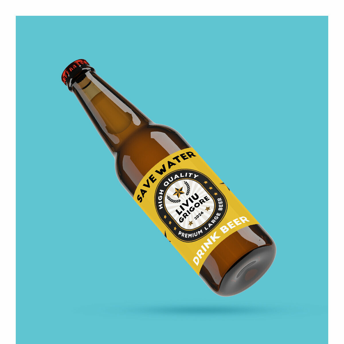 Bouteilles de bière personnalisées