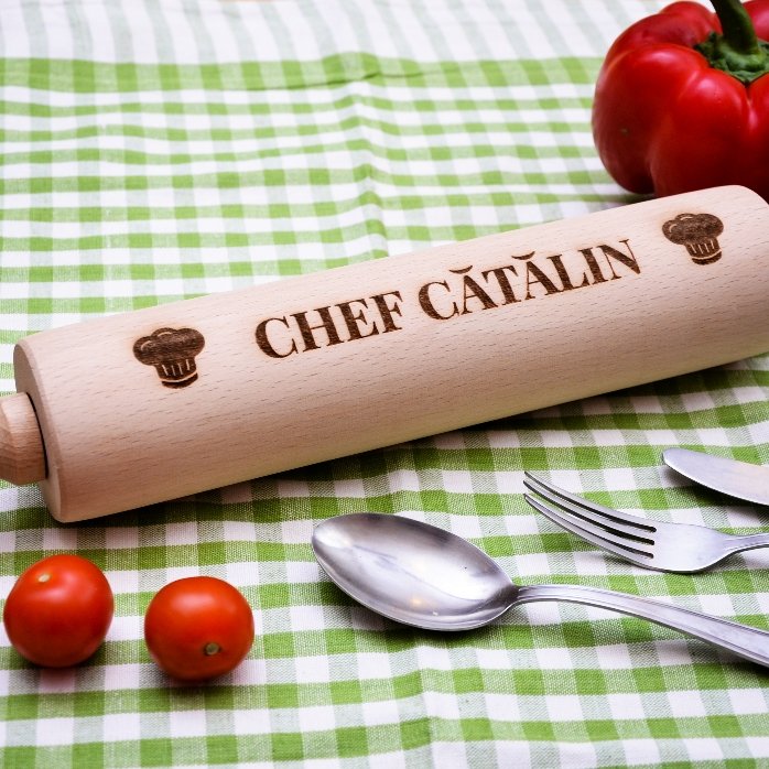 Pelle à bois personnalisée - Chef