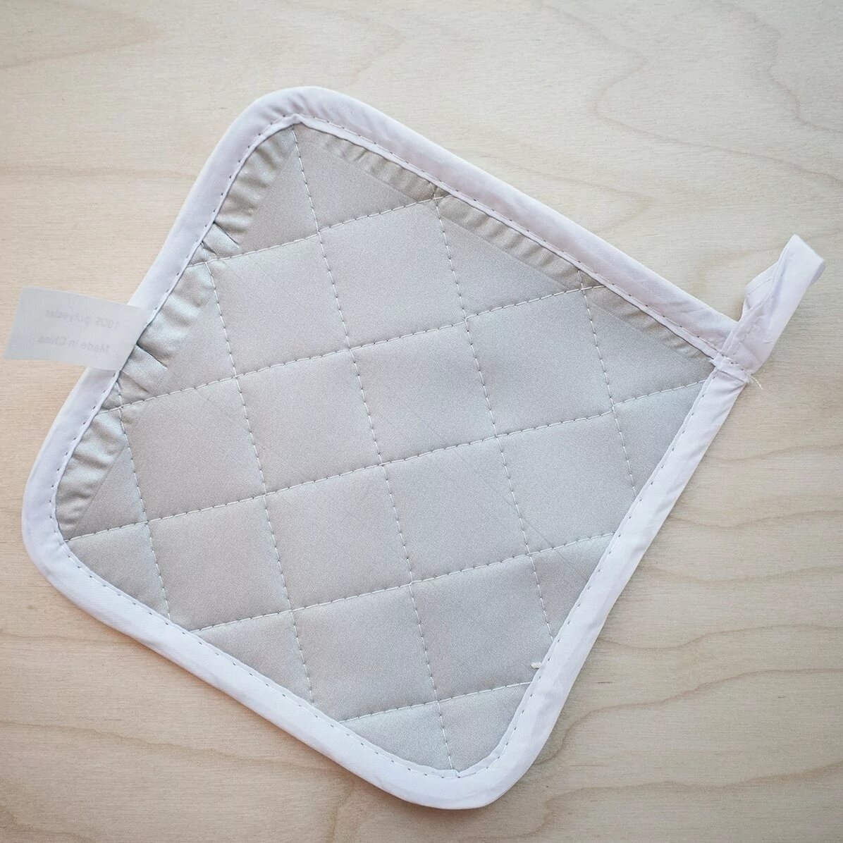 Personalised hot pot holder with text - Autumn
