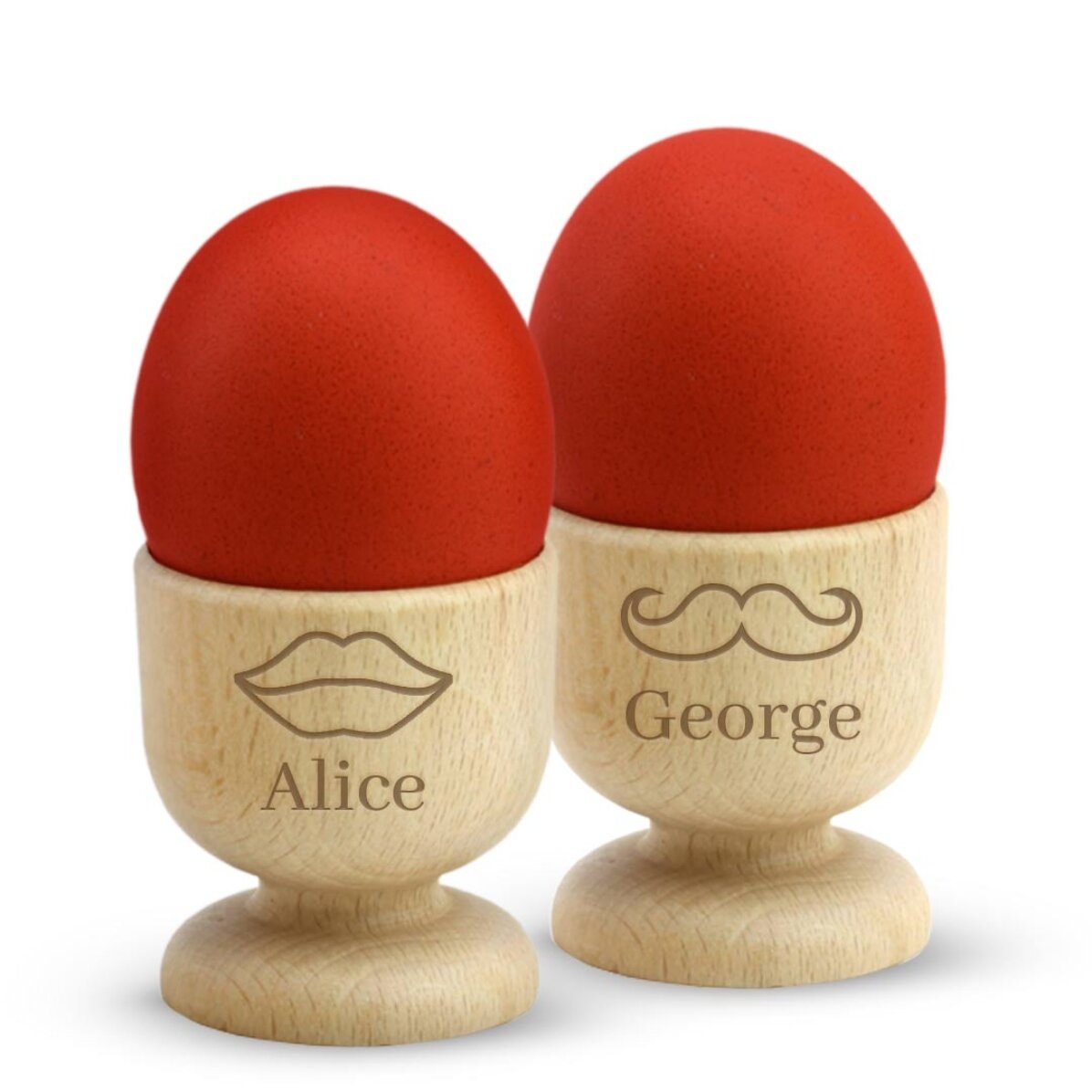 Porte-œufs personnalisé pour couple - Mr & Mrs