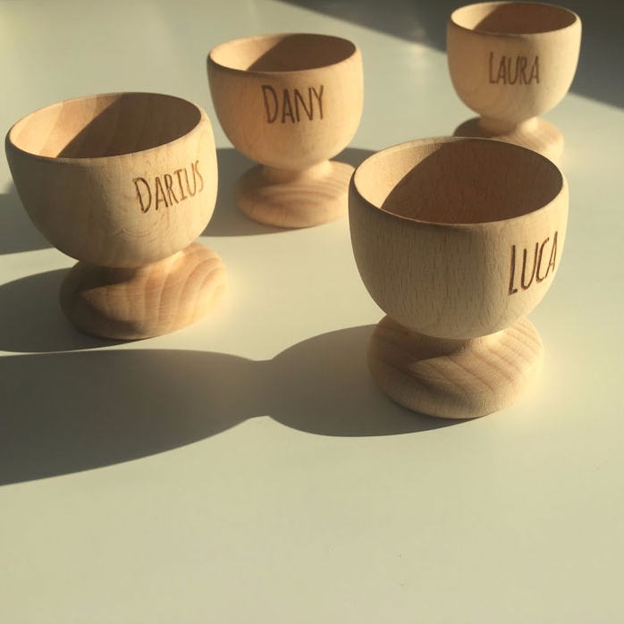 Porte-œufs personnalisé pour les couples