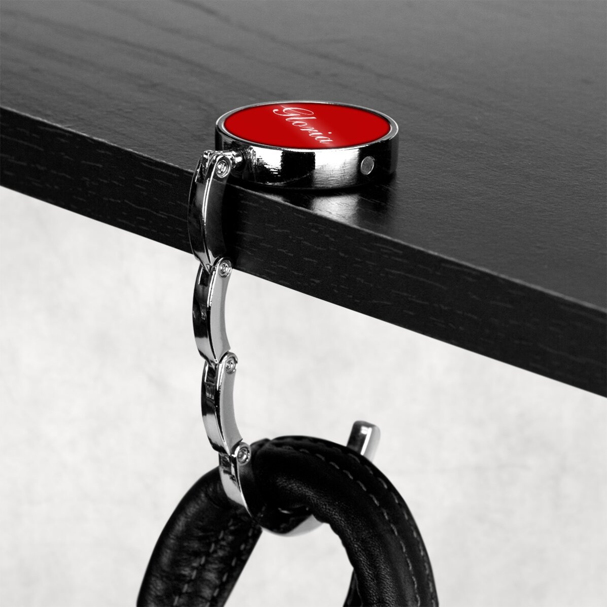 Porte-sac de table personnalisé avec un prénom