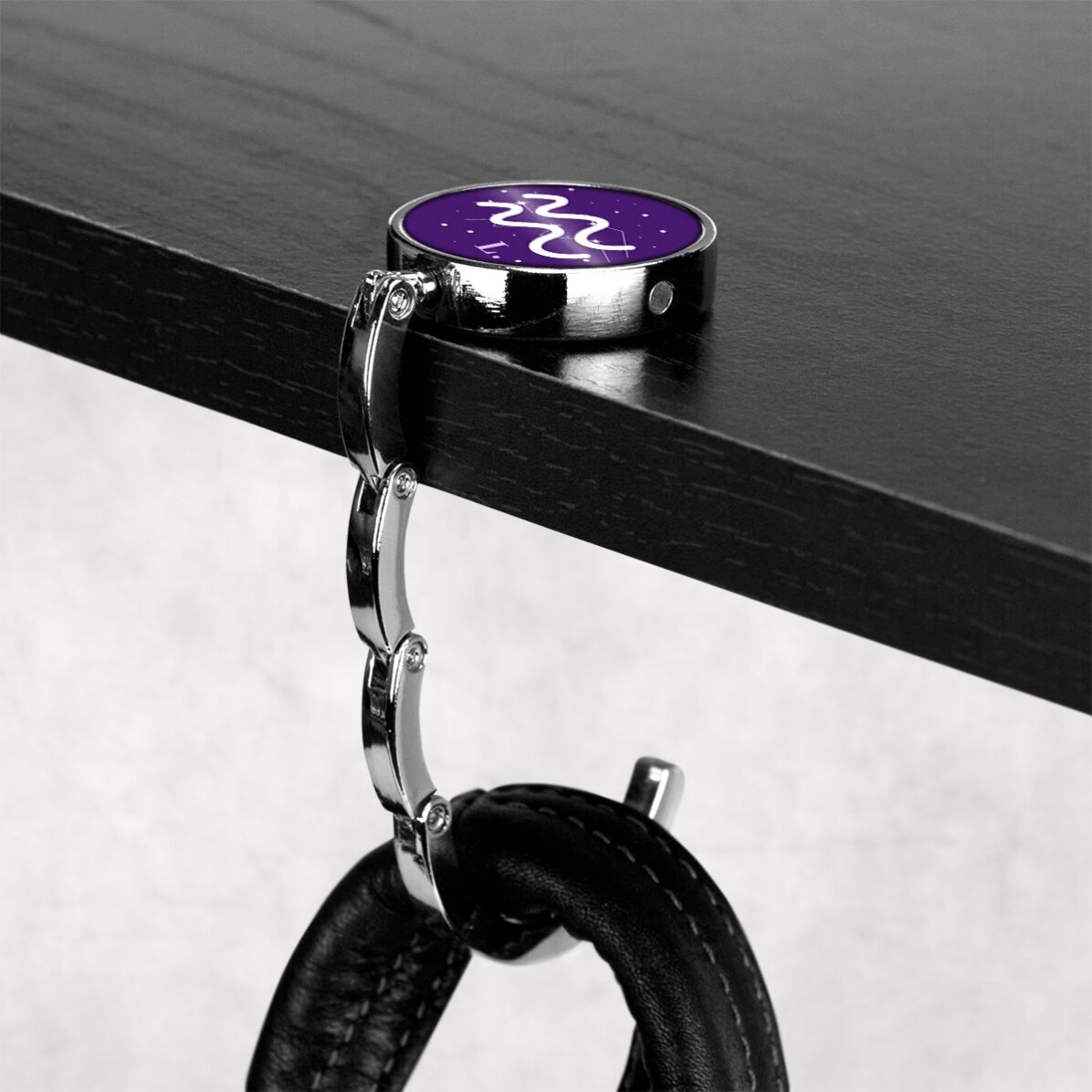 Porte-sac de table personnalisé avec inscription - Zodiac