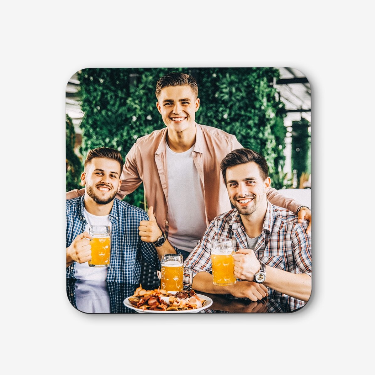 Porte-verre personnalisé avec une photo