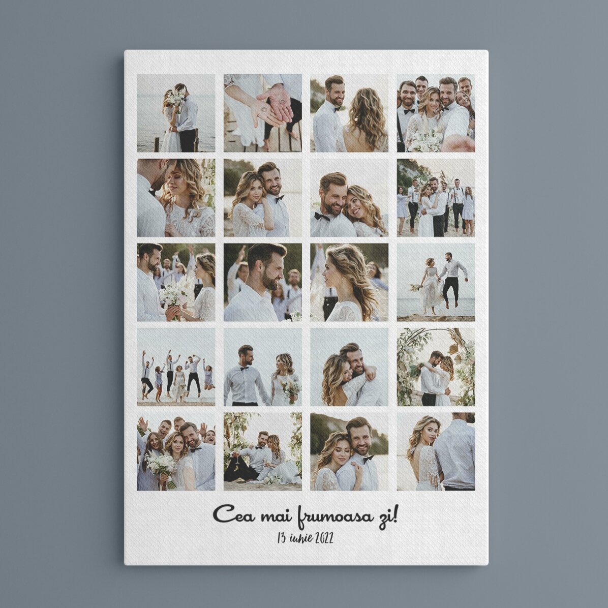 Tableau personnalisé avec 20 photos