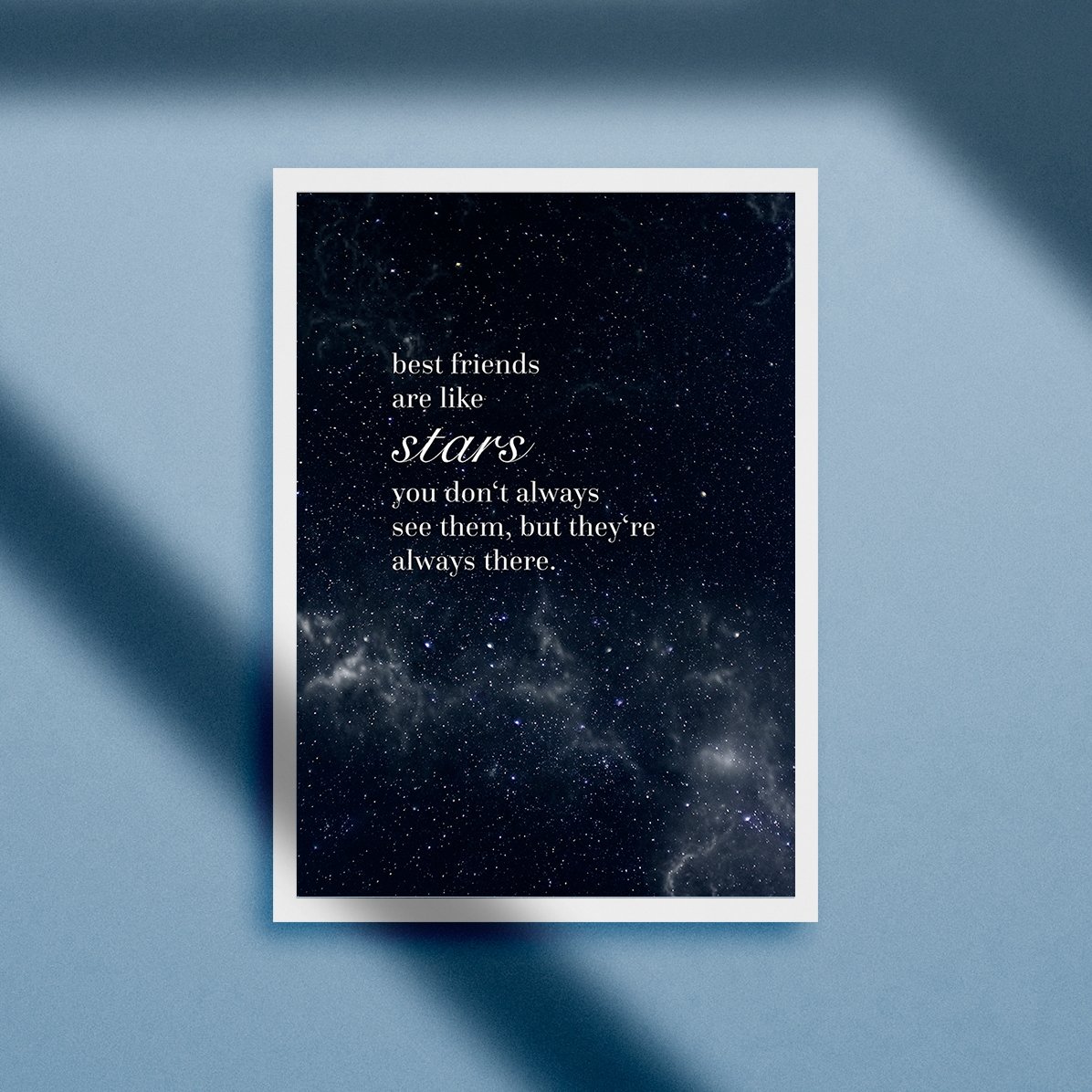 Tableau personnalisé avec texte - Best Friends