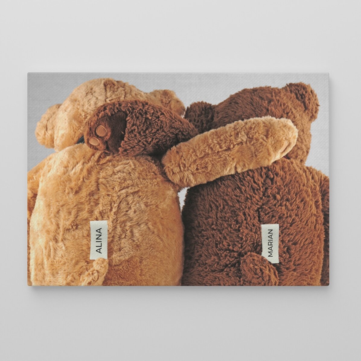 Tableau personnalisé - petits oursons