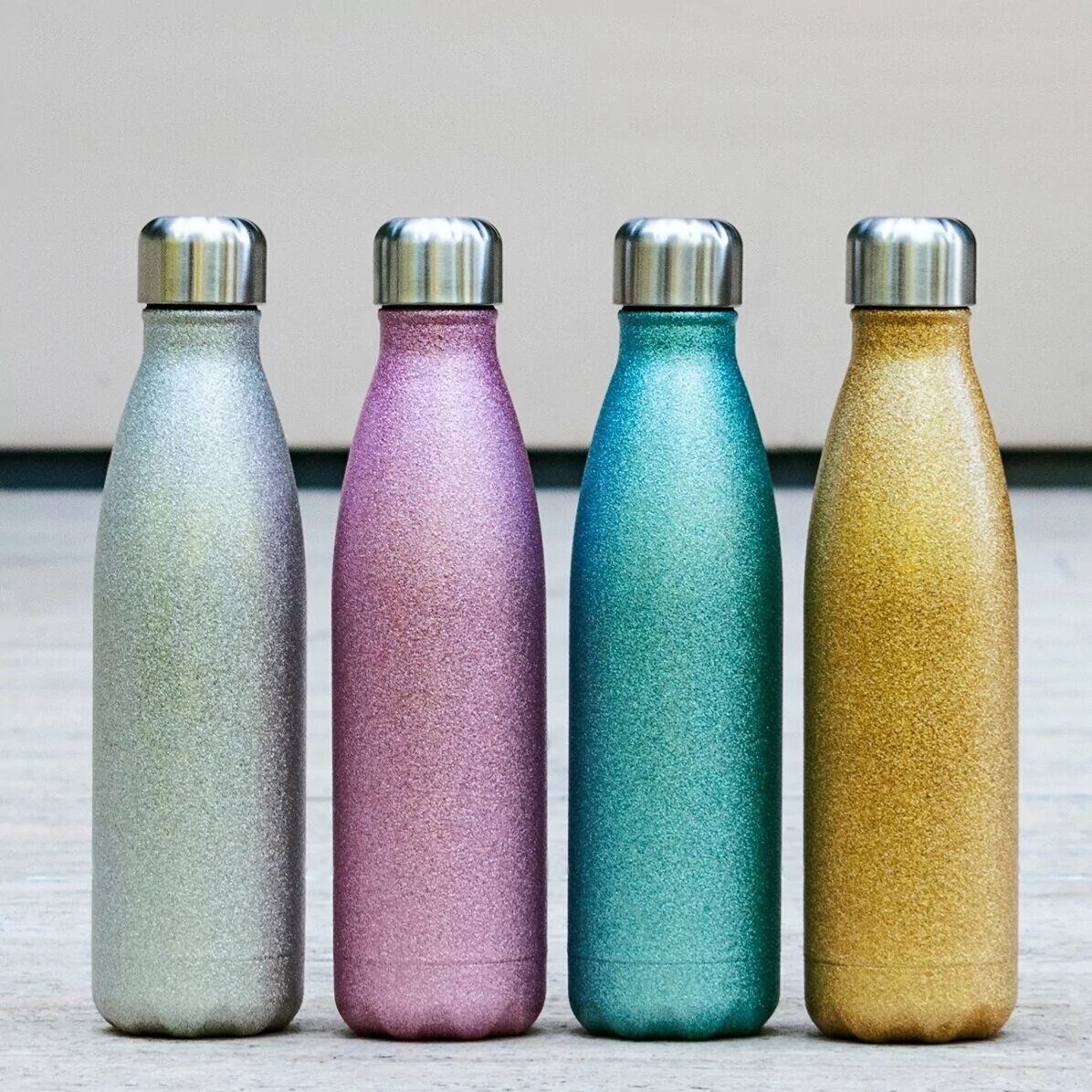 Thermos à paillettes personnalisé avec un prénom - Mrs. Always Right