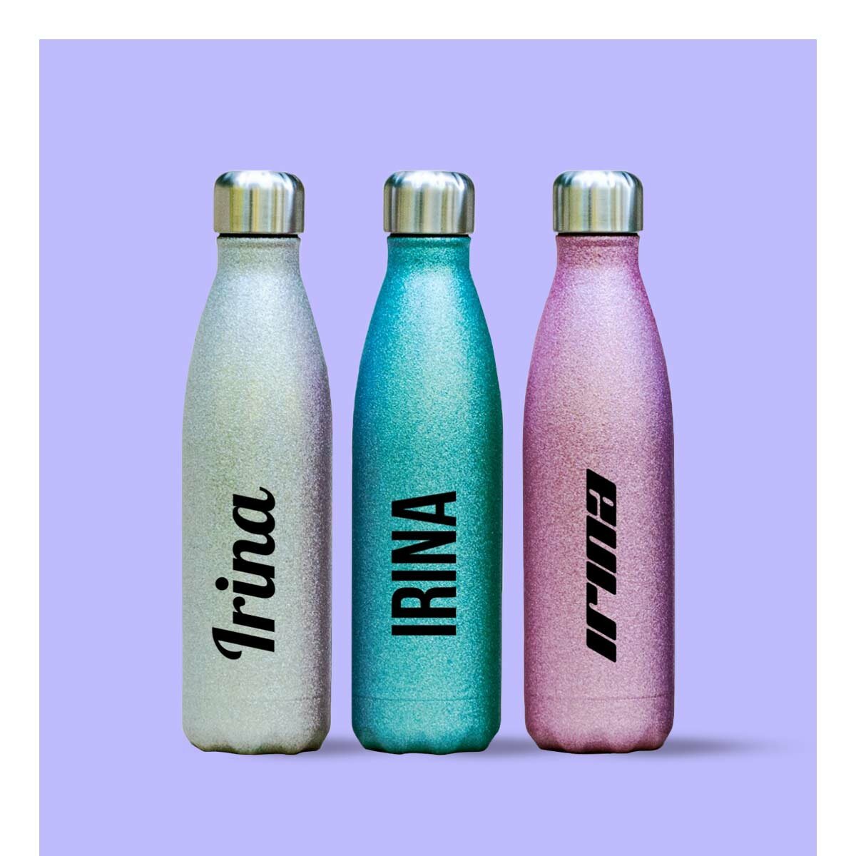 Thermos personnalisés à paillettes