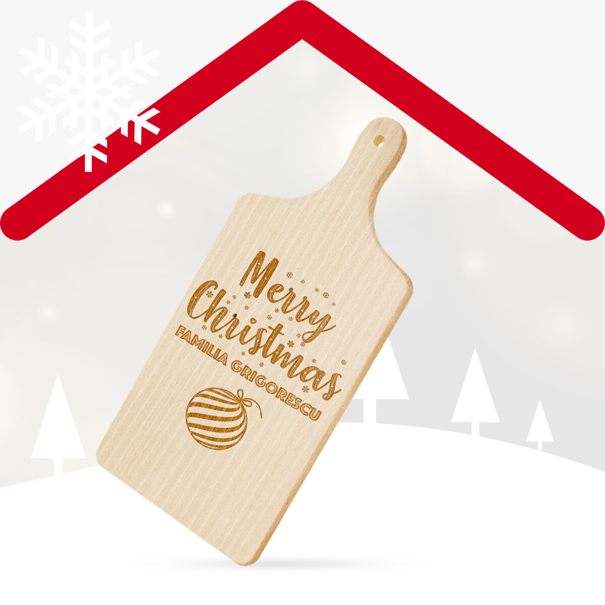 Hachoirs et plaques en ardoise de Noël