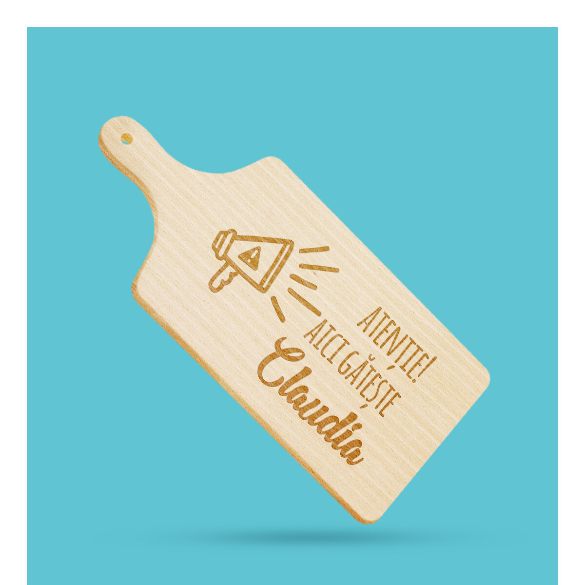 Personalised chopping boards