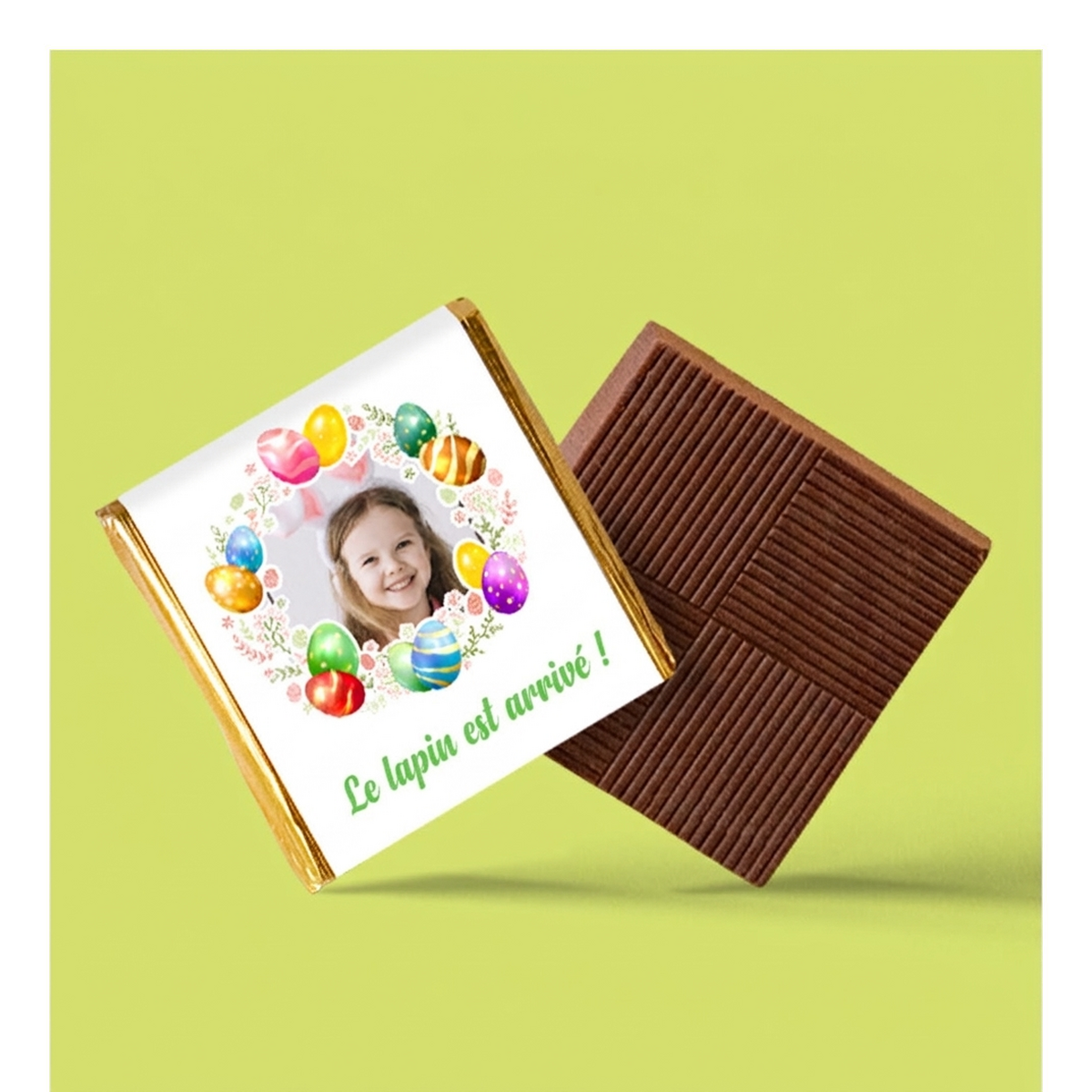 Mini-chocolat personnalisé pour Pâques
