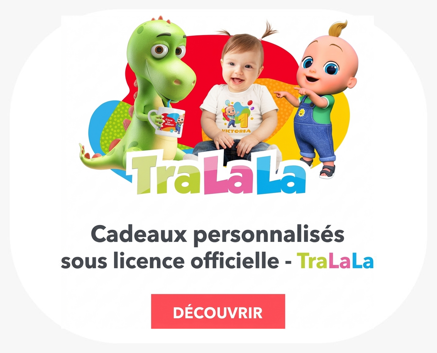 Cadeaux personnalisés sous licence officielle - TraLaLa