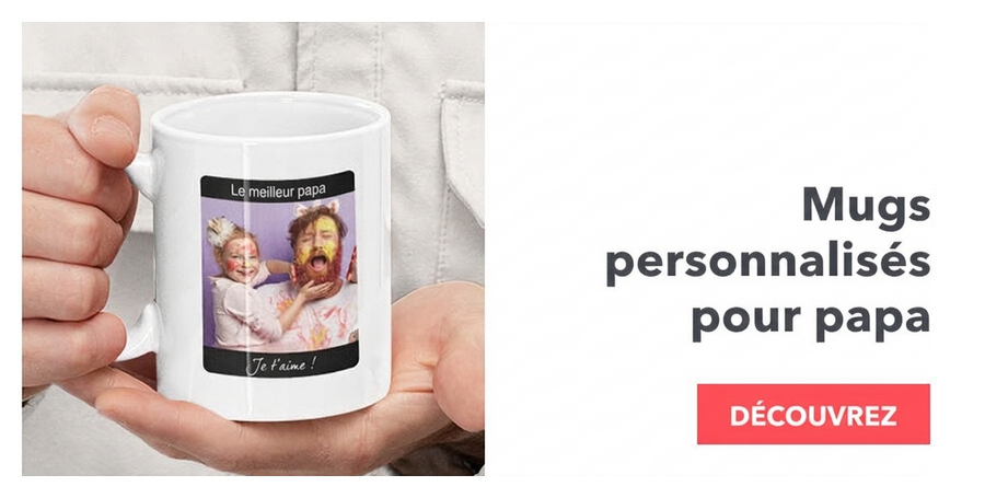 Tasses personnalisées pour papa