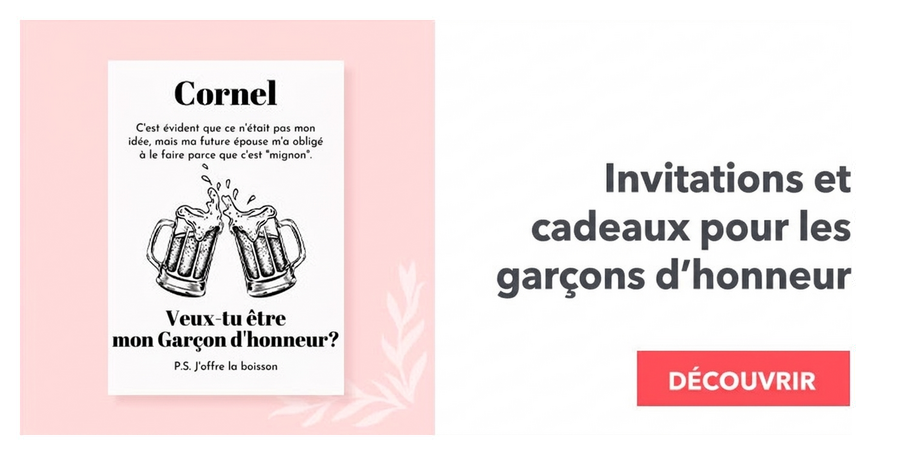 Invitations et cadeaux pour les garçons d