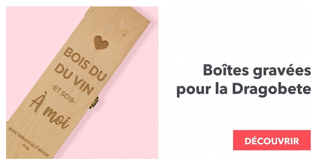 Boîtes gravées pour