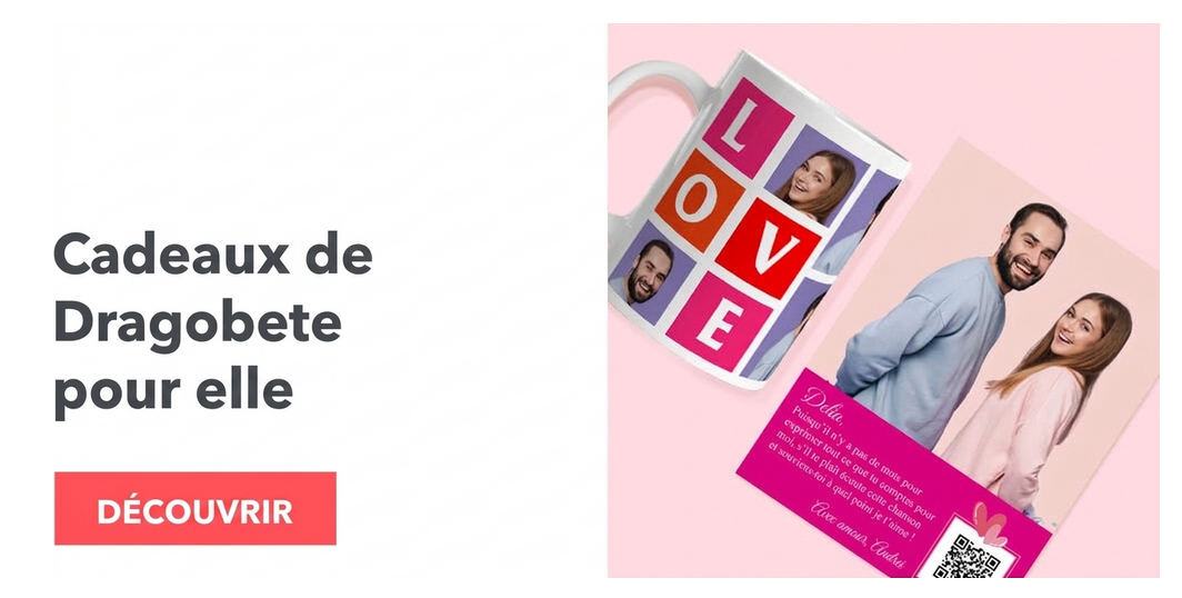 Cadeaux personnalisés pour sa petite amie
