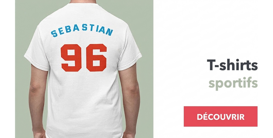 T-shirts de sport personnalisés