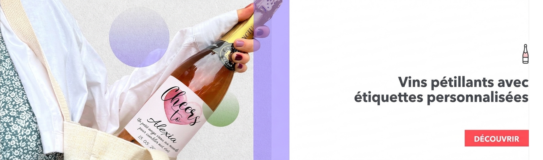 Vins mousseux personnalisés