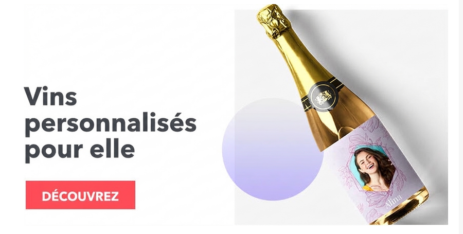 Des vins personnalisés pour elle
