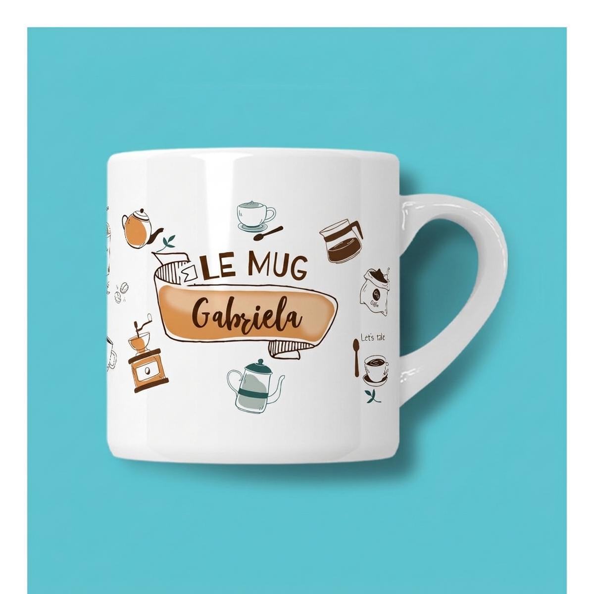 Tasses à espresso personnalisées