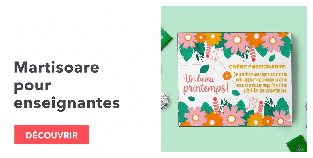 Martisoare pour les professeures / institutrices