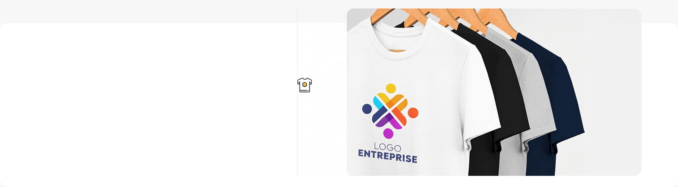 T-shirts personnalisés avec logo
