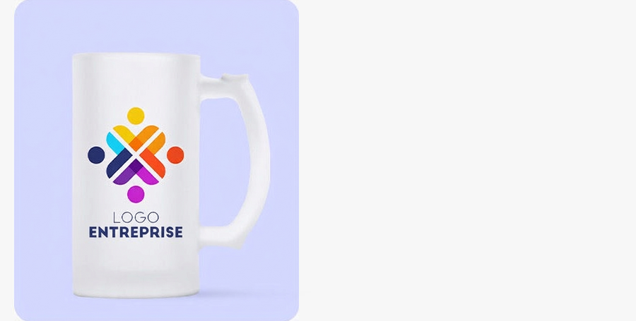 Chopes à bière personnalisées pour les entreprises