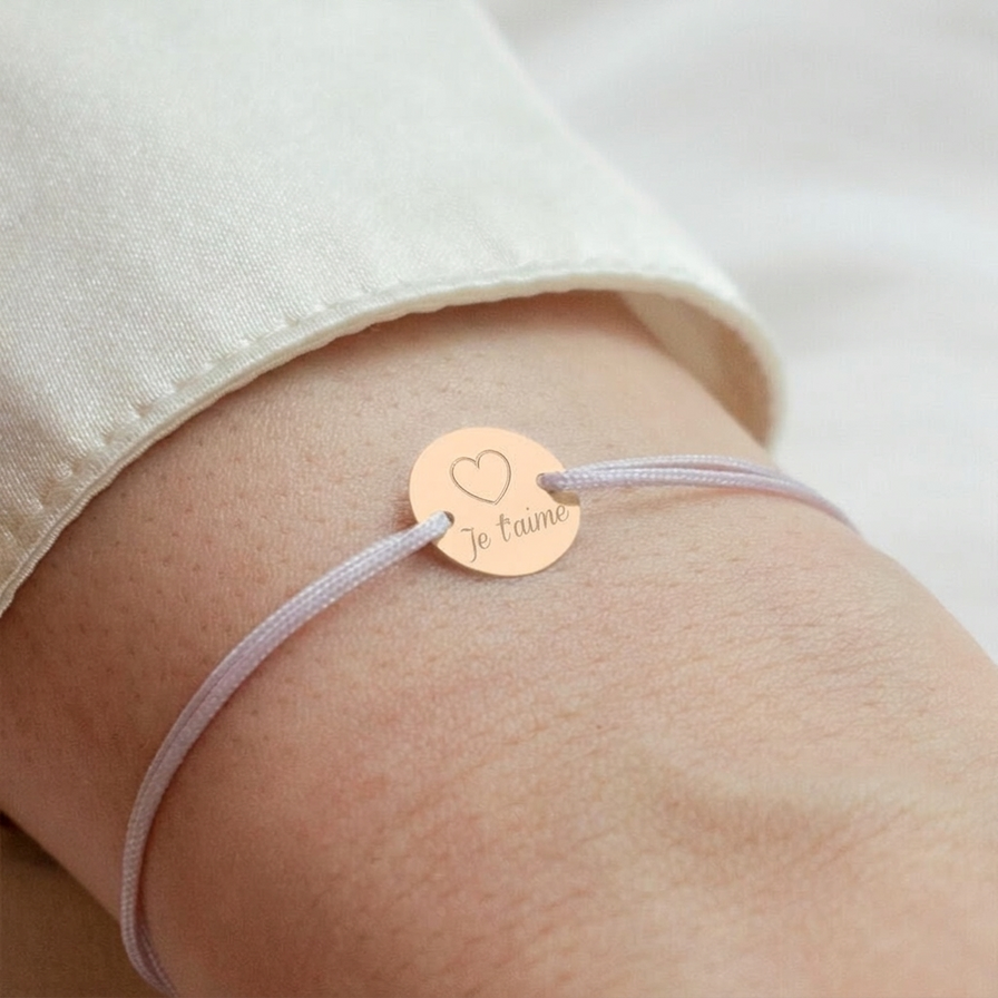 Bracelets personnalisés pour sa petite amie