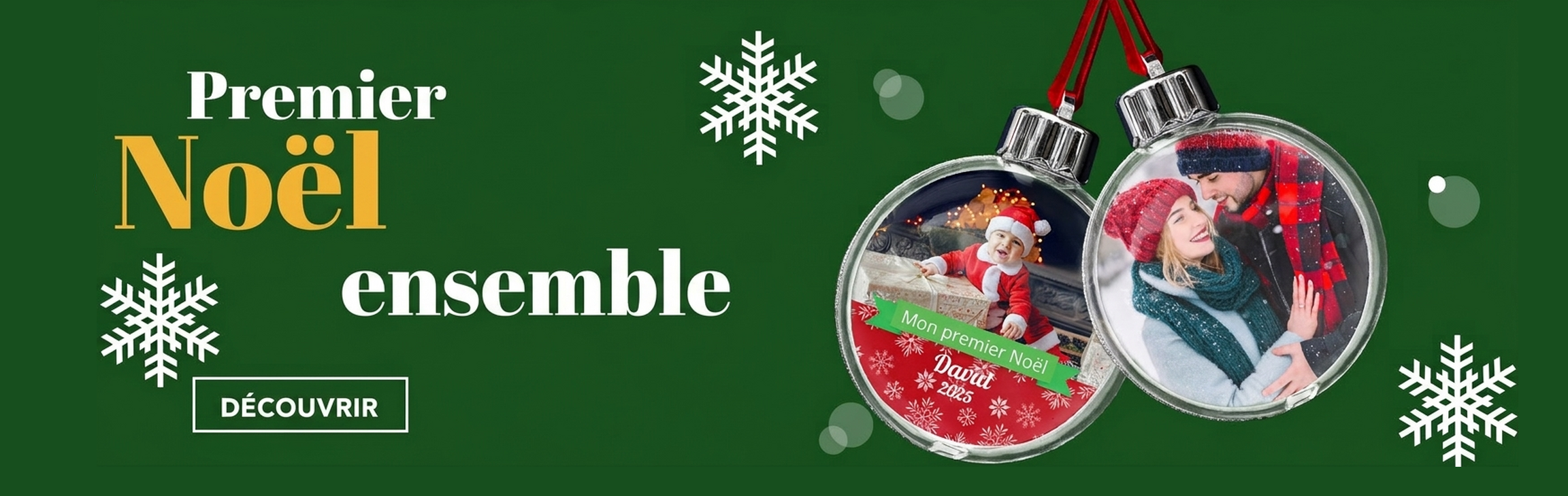 Cadeaux pour le premier Noël
