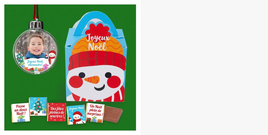 Coffrets cadeaux de Noël pour enfants