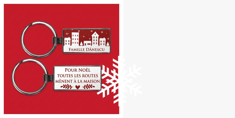 Porte-clés personnalisés