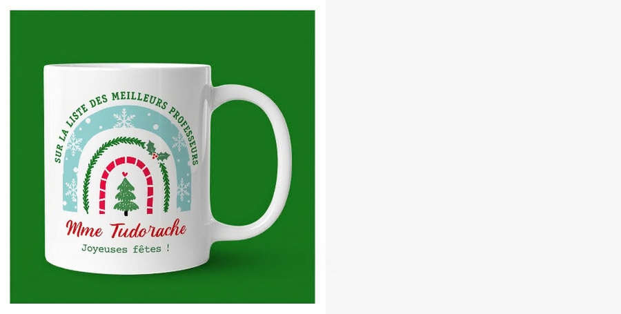 Cadeaux de Noël pour les professeurs